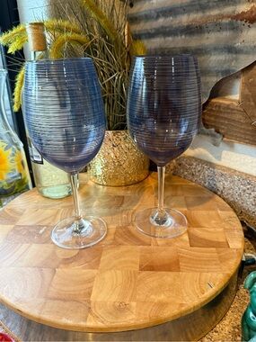 Set of Stölzle Lausitz Wine Goblets